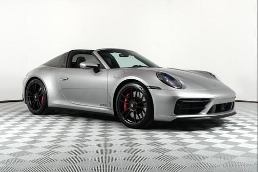GT Silver Metallic 2024 Porsche 911 Targa 4 GTS
