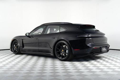 Jet Black Metallic 2024 Porsche Taycan GTS