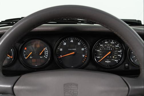 Black 1996 Porsche 911 Targa