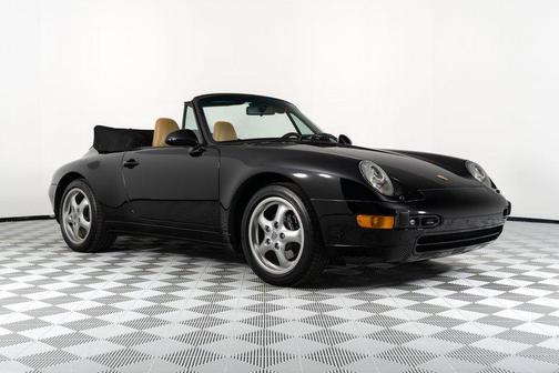 Black 1996 Porsche 911 Carrera