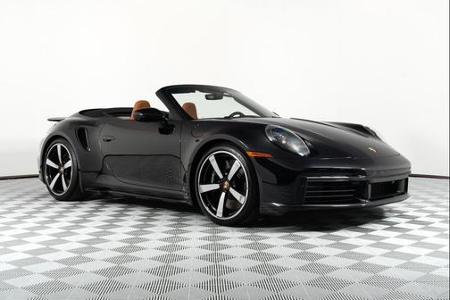 Jet Black Metallic 2024 Porsche 911 Turbo