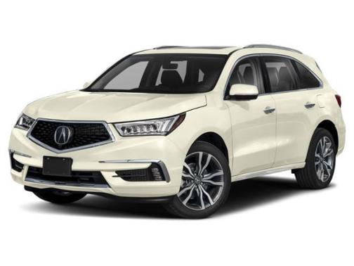 Gray 2019 Acura MDX 3.5L