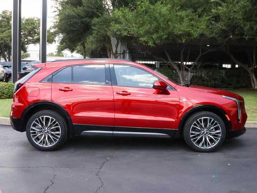 Radiant Red Tintcoat 2024 Cadillac XT4 Sport