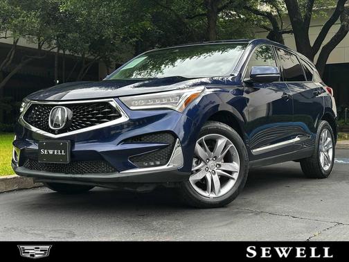 Fathom Blue Pearl 2019 Acura RDX Advance Package