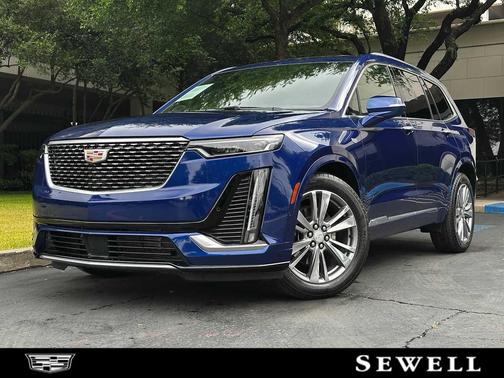 Opulent Blue Metallic 2025 Cadillac XT6 Premium Luxury AWD