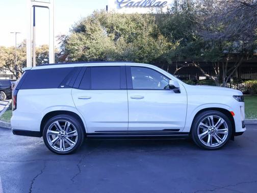 Crystal White Tricoat 2023 Cadillac Escalade Sport Platinum