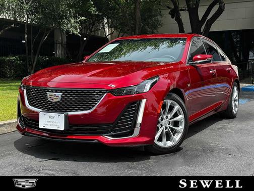 Radiant Red Tintcoat 2023 Cadillac CT5 Premium Luxury