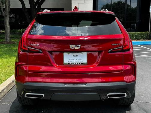 Radiant Red Tintcoat 2025 Cadillac XT4 Premium Luxury