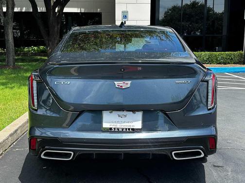 Deep Space Metallic 2025 Cadillac CT4 Sport RWD