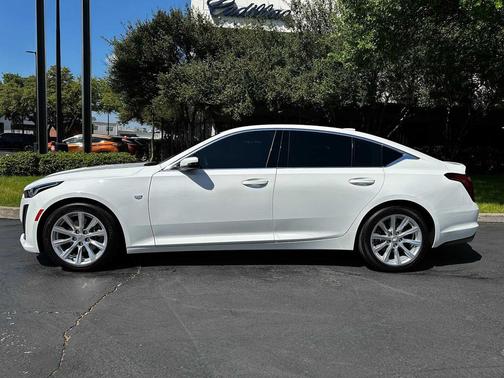 Summit White 2023 Cadillac CT5 Luxury