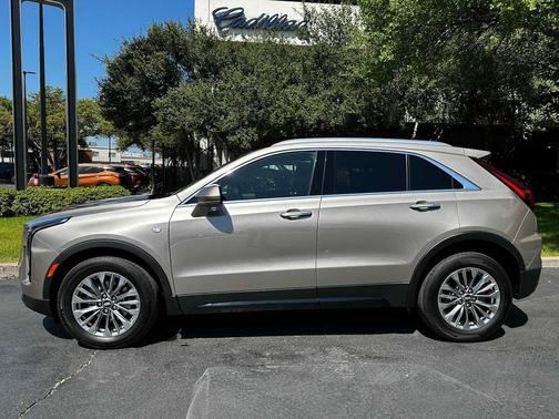 Latte Metallic 2025 Cadillac XT4 Premium Luxury