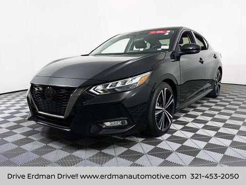 Black 2021 Nissan Sentra SR