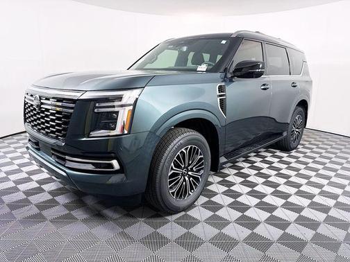 Alpine Metallic 2026 Nissan Armada Platinum