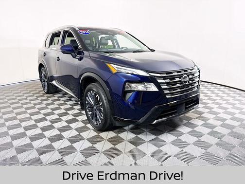 Deep Ocean Blue 2024 Nissan Rogue Platinum