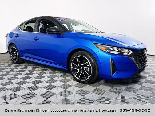 2t Blu Blk Roof 2025 Nissan Sentra SR