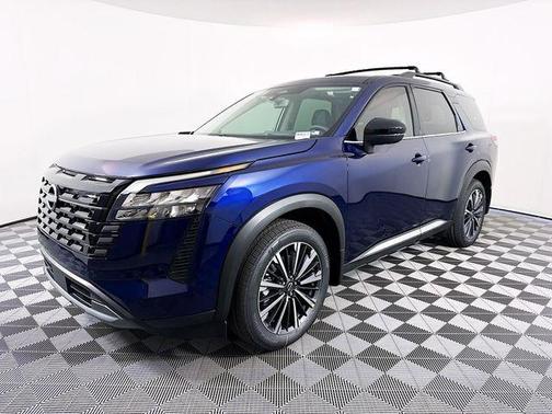 Deep Ocean Blue Pearl 2026 Nissan Pathfinder Platinum