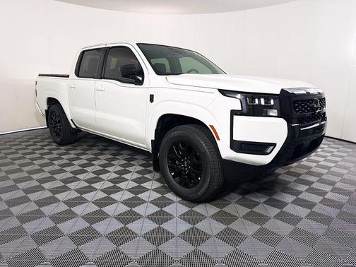 Glacier White 2026 Nissan Frontier SV