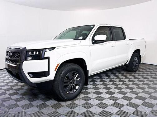 Glacier White 2026 Nissan Frontier SV