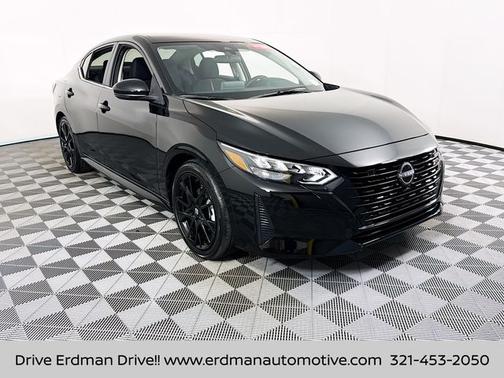 Black 2025 Nissan Sentra SR
