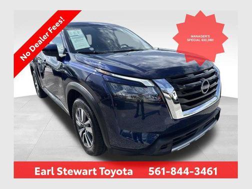 Deep Ocean Blue Pearl 2025 Nissan Pathfinder SL 4WD