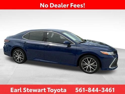Reservoir Blue 2024 Toyota Camry Hybrid XLE