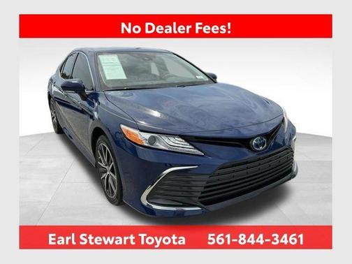 Reservoir Blue 2024 Toyota Camry Hybrid XLE