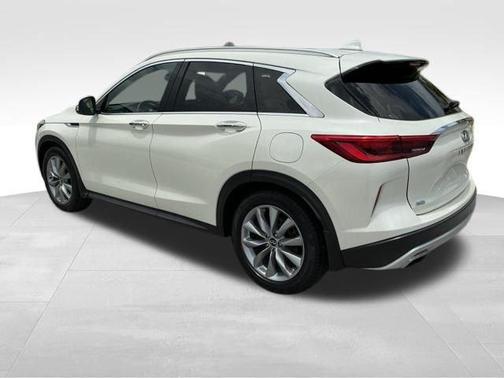 Majestic White 2019 INFINITI QX50 Luxe