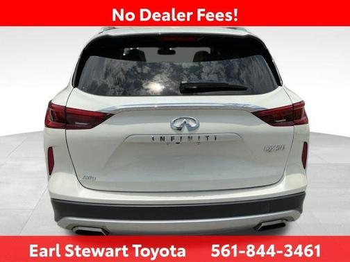 Majestic White 2019 INFINITI QX50 Luxe