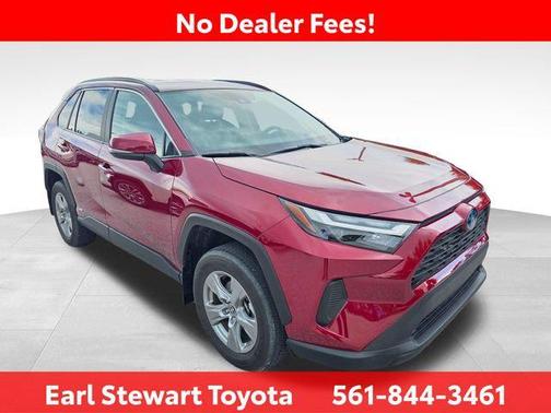 Ruby Flare Pearl 2024 Toyota RAV4 Hybrid XLE