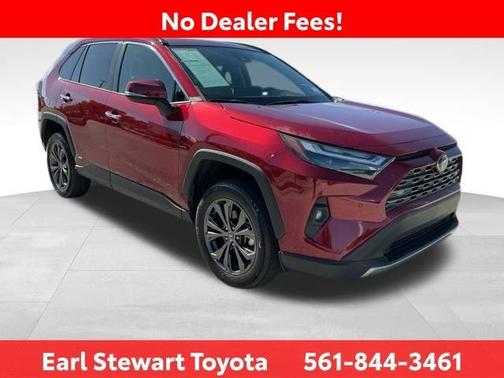 Ruby Flare Pearl 2023 Toyota RAV4 Hybrid Limited