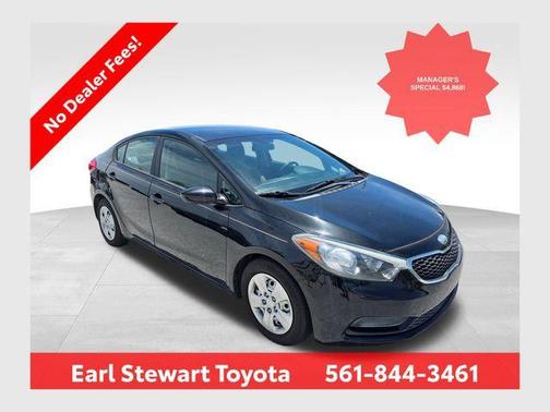 Aurora Black 2015 Kia Forte LX