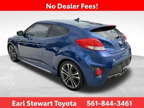Pacific Blue 2016 Hyundai Veloster Turbo R-Spec
