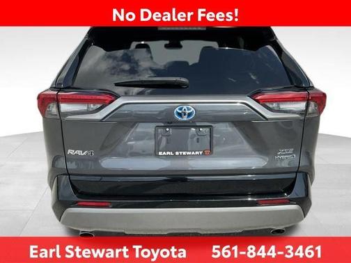 Magnetic Gray Metallic/Midnight Black Metallic 2023 Toyota RAV4 Hybrid SE