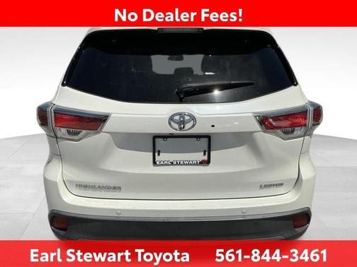 Blizzard Pearl 2015 Toyota Highlander Limited