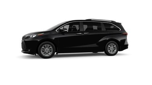 Midnight Black Metallic 2026 Toyota Sienna XLE