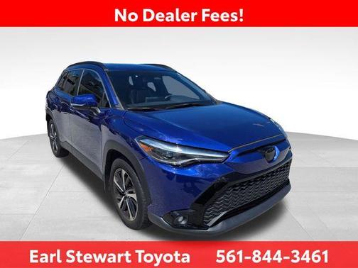 Blue Crush Metallic 2024 Toyota Corolla Hybrid SE