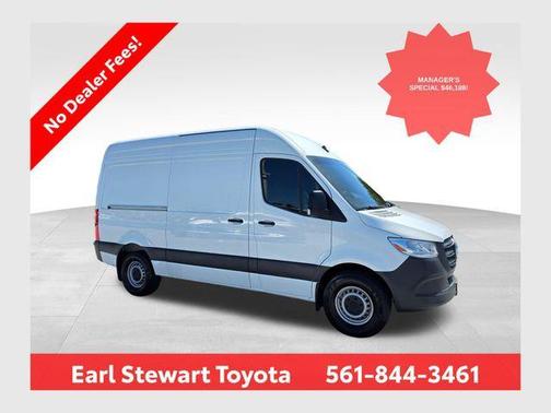 Arctic White 2025 Mercedes-Benz Sprinter 2500 Standard Roof