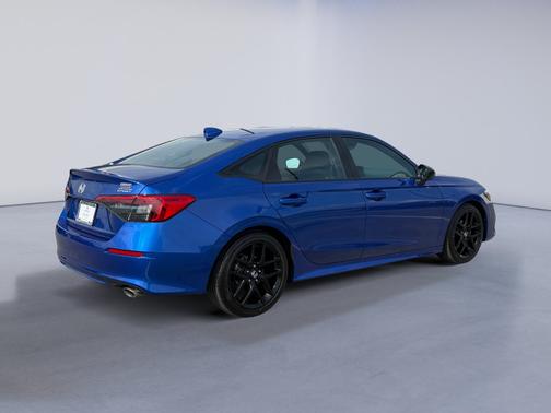 Aegean Blue Metallic 2024 Honda Civic