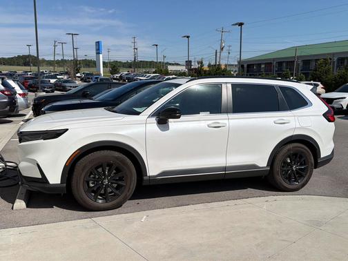 Platinum White Pearl 2025 Honda CR-V Hybrid