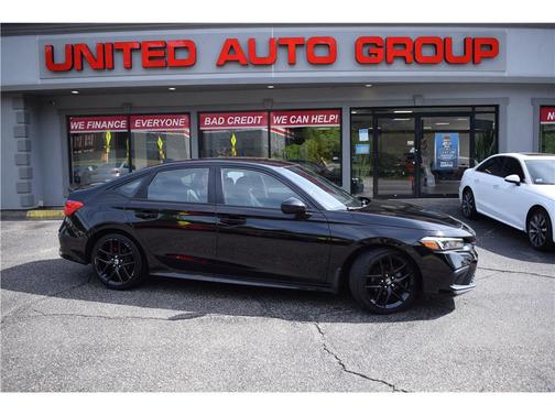Crystal Black Pearl 2023 Honda Civic Sport