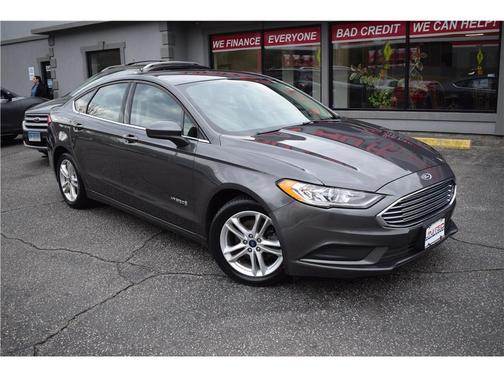 Magnetic Metallic 2018 Ford Fusion Hybrid S