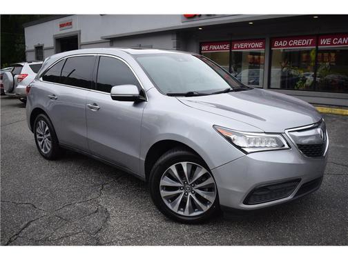 Lunar Silver Metallic 2016 Acura MDX SH-AWD