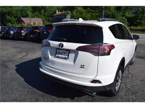 Super White 2017 Toyota RAV4 LE