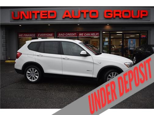 White 2017 BMW X3 xDrive28i