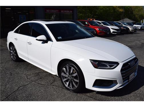 Ibis White 2022 Audi A4 40 Premium