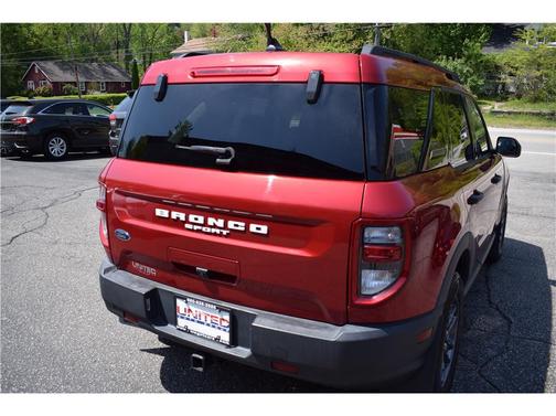 Rapid Red Metallic Tinted Clearcoat 2021 Ford Bronco Sport Big Bend