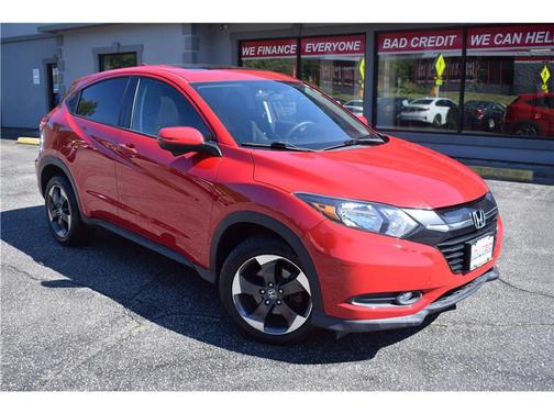 Milano Red 2018 Honda HR-V EX