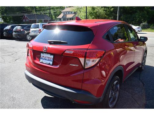 Milano Red 2018 Honda HR-V EX