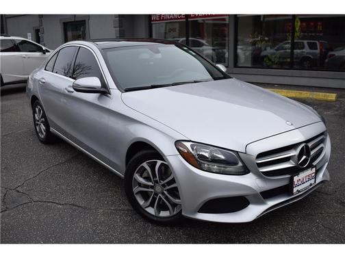 Silver 2017 Mercedes-Benz C-Class C 300 4MATIC