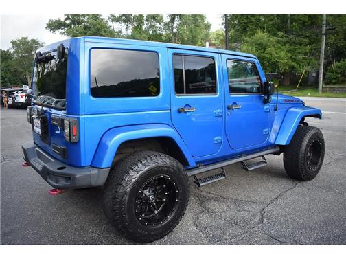 Hydro Blue Pearl Coat 2015 Jeep Wrangler Unlimited Rubicon
